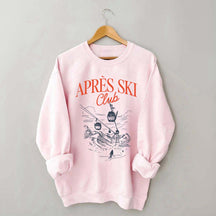 Retro Ski Lodge Sweatshirt