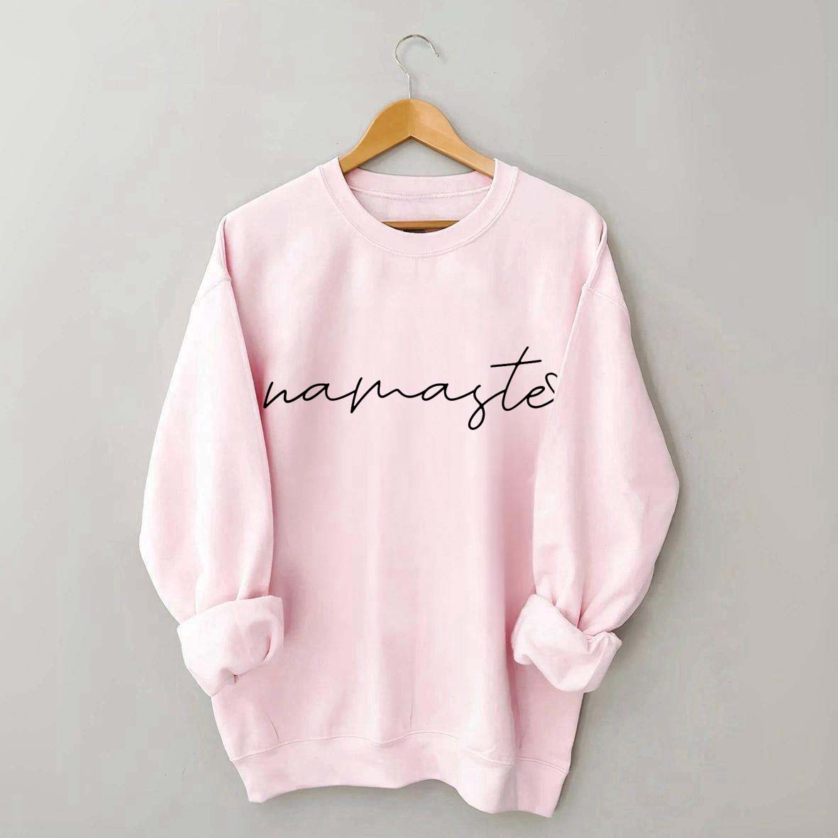 Namaste Yoga Heart Simple Sweatshirt
