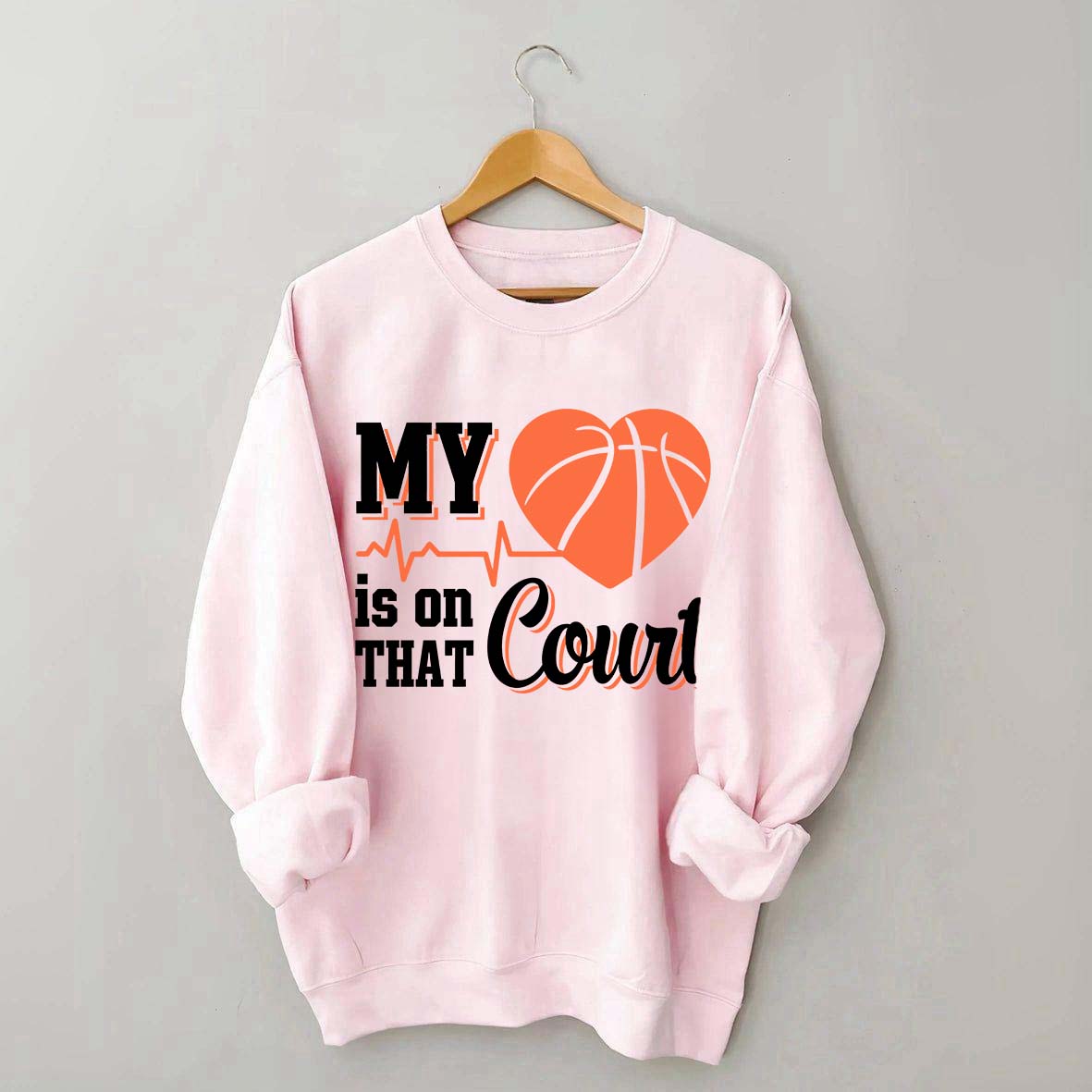 My Heart Is On That Count Sweatshirt