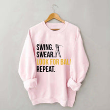Swing Swear Look For Ball Repeat Sweatshirt