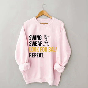 Swing Swear Look For Ball Repeat Sweatshirt