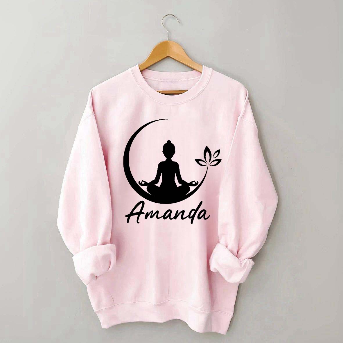 Personalized Yoga Name Sweatshirt
