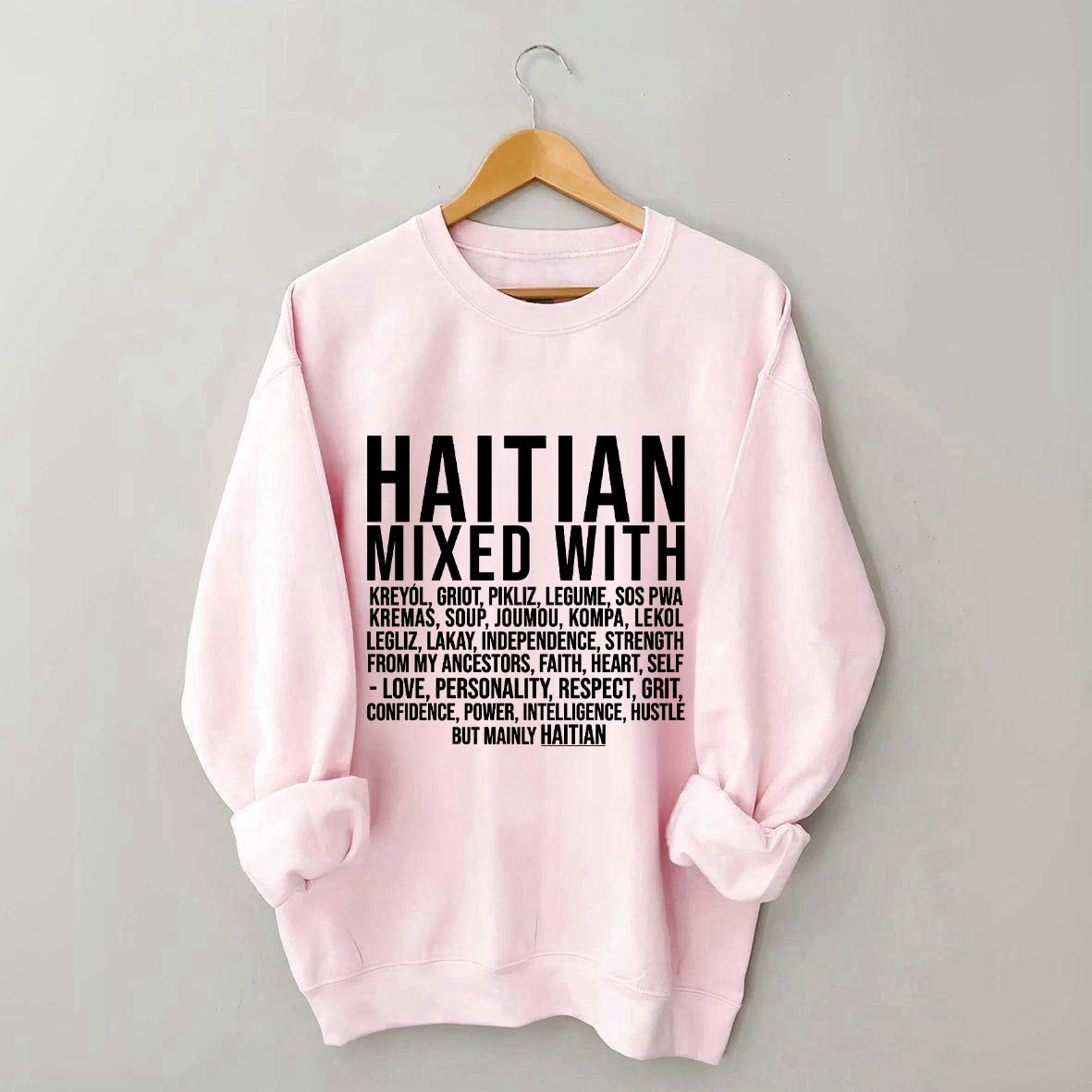 Haitian Definition Caribbean African Culture Sweatshirt