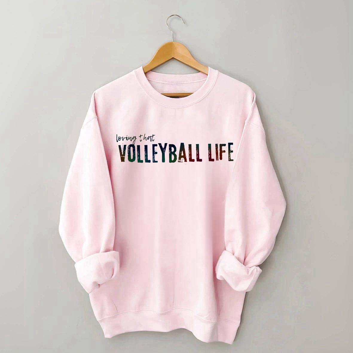 Cool Volleyball Player Sweatshirt