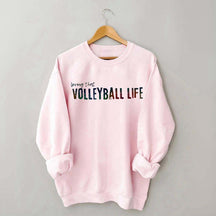 Cool Volleyball Player Sweatshirt