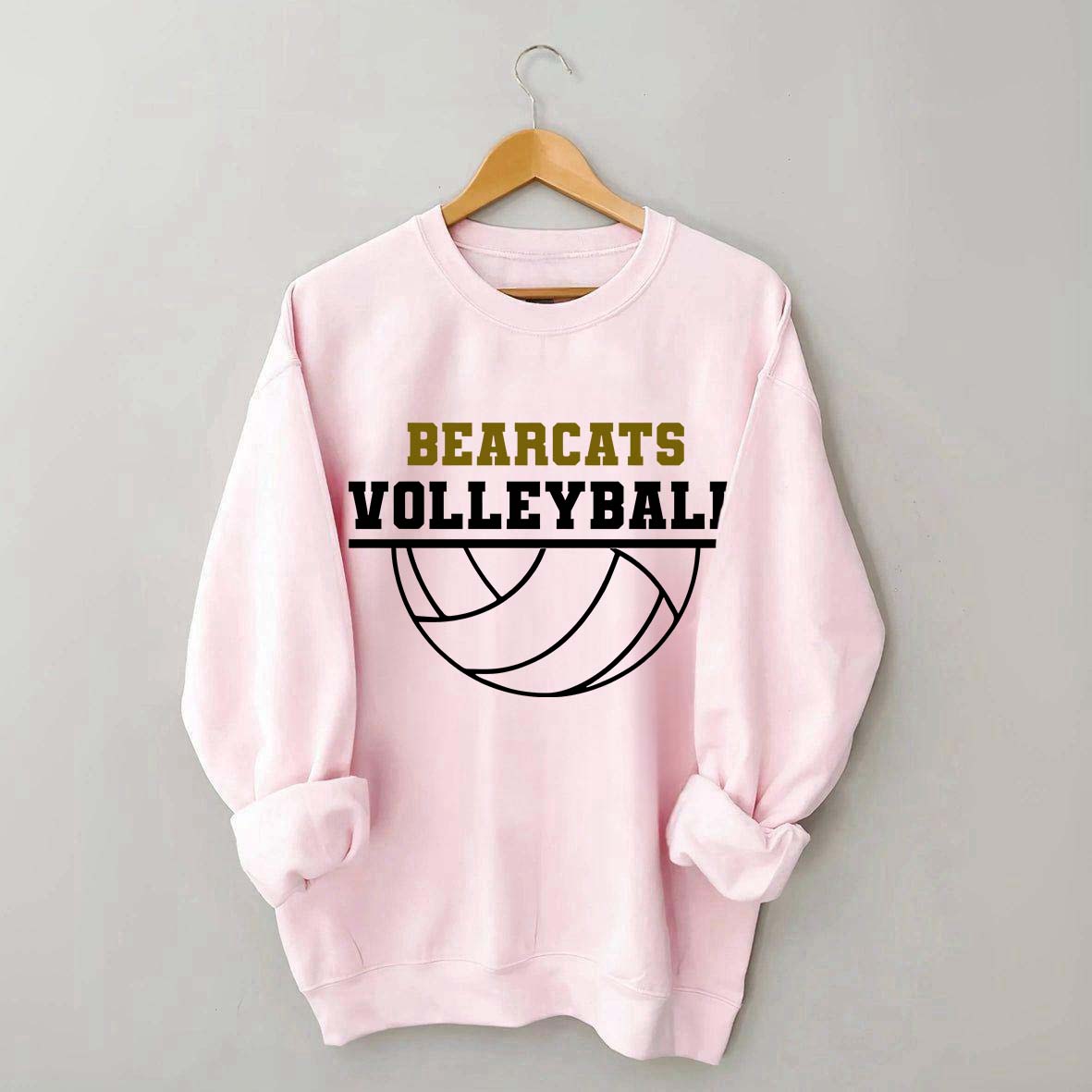 Custom Your Text Volleyball Sweatshirt