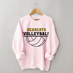 Custom Your Text Volleyball Sweatshirt