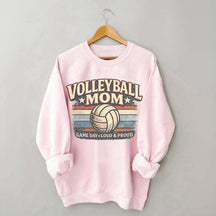 Game Day Loud & Proud Volleyball Mom Sweatshirt