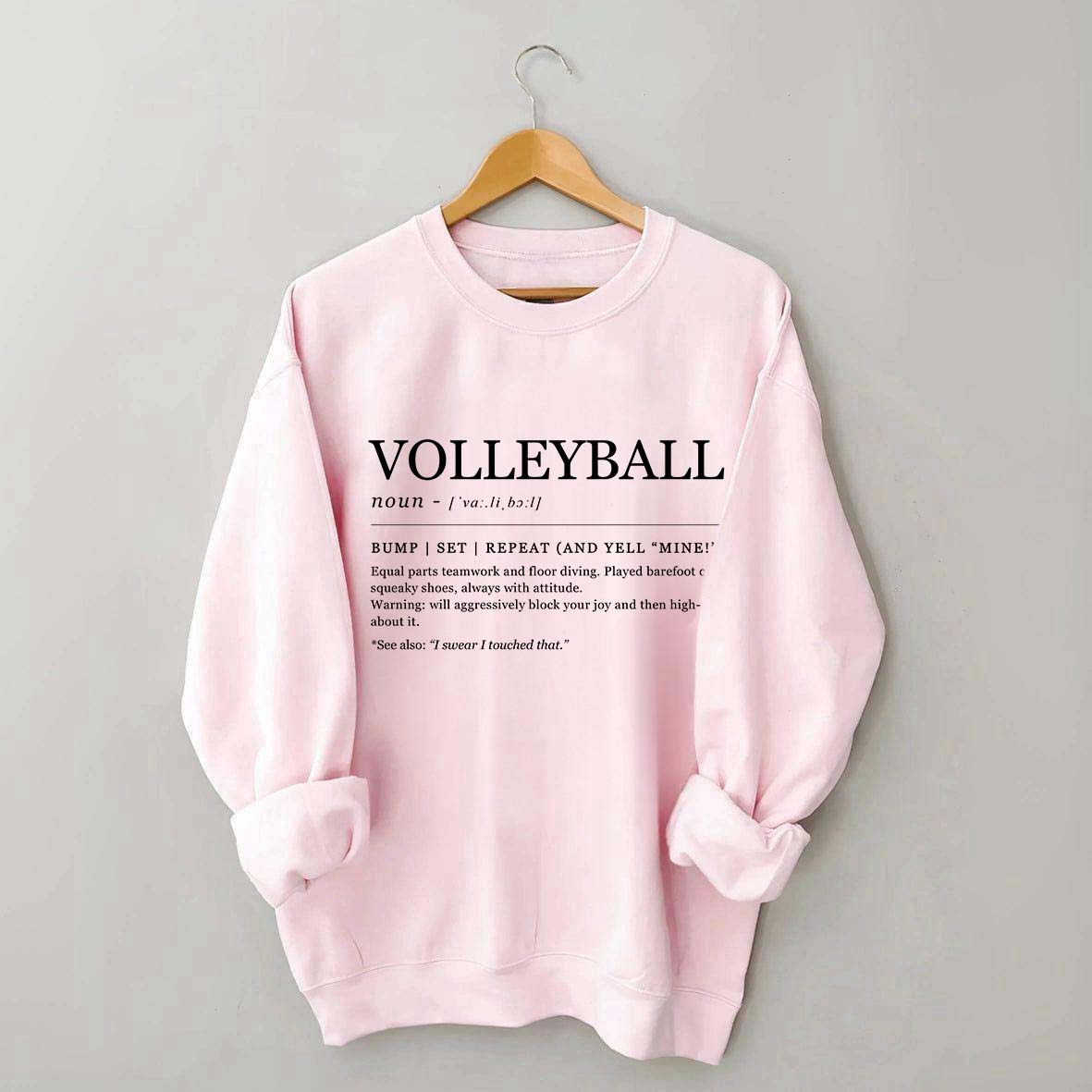 Funny Definition Volleyball Sweatshirt