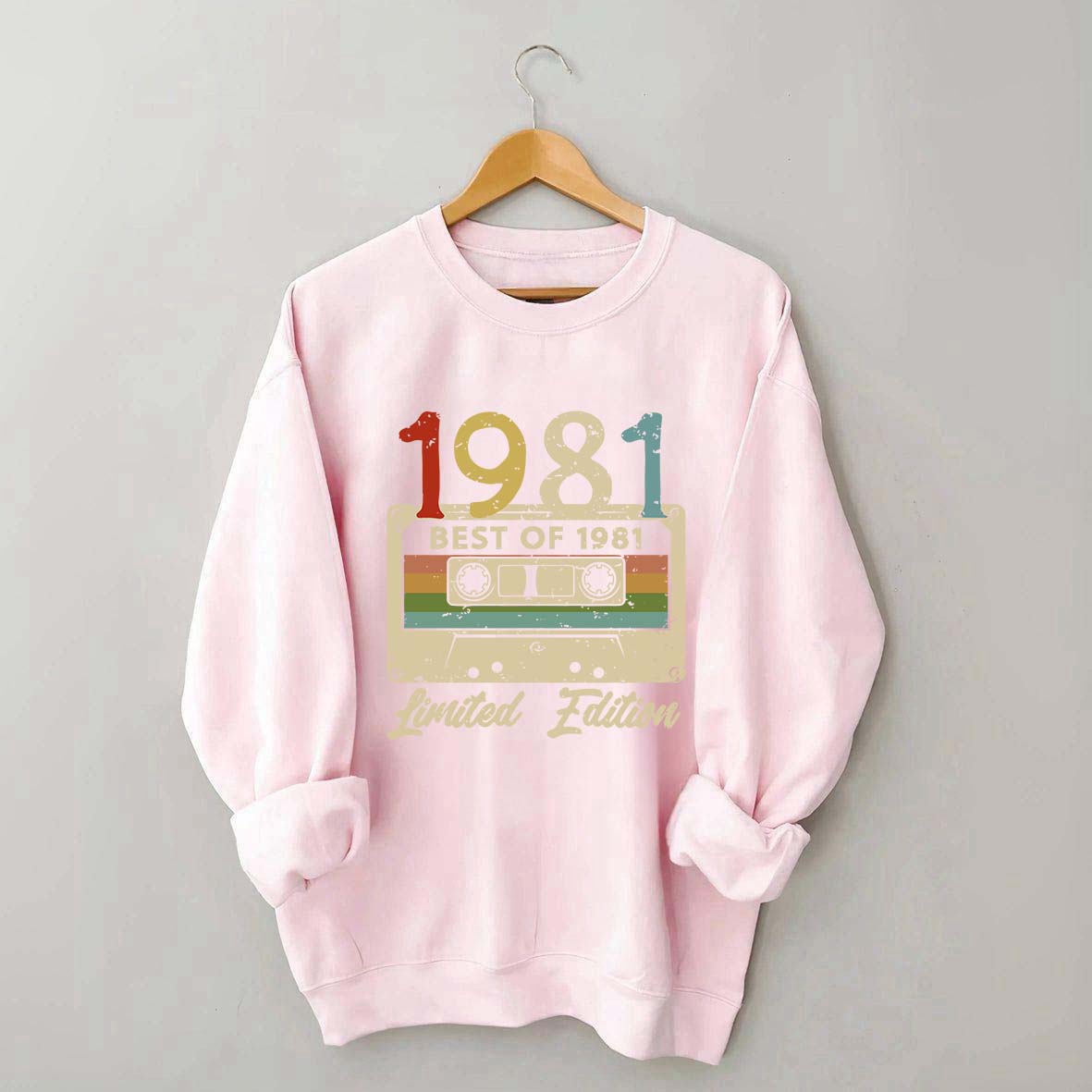 Audiotape And Letter Graphic Sweatshirt