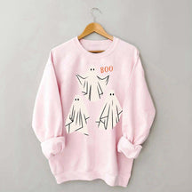 Retro Ghost Boo Sweatshirt