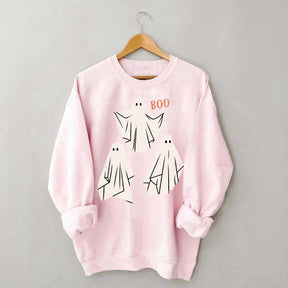 Retro Ghost Boo Sweatshirt