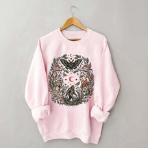 Forest Friends Cryptid Mothman Bigfoot Sweatshirt