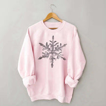Christmas Snowflake Winter Sweatshirt