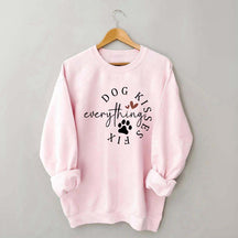 Dog Kisses Fix Everything Sweatshirt