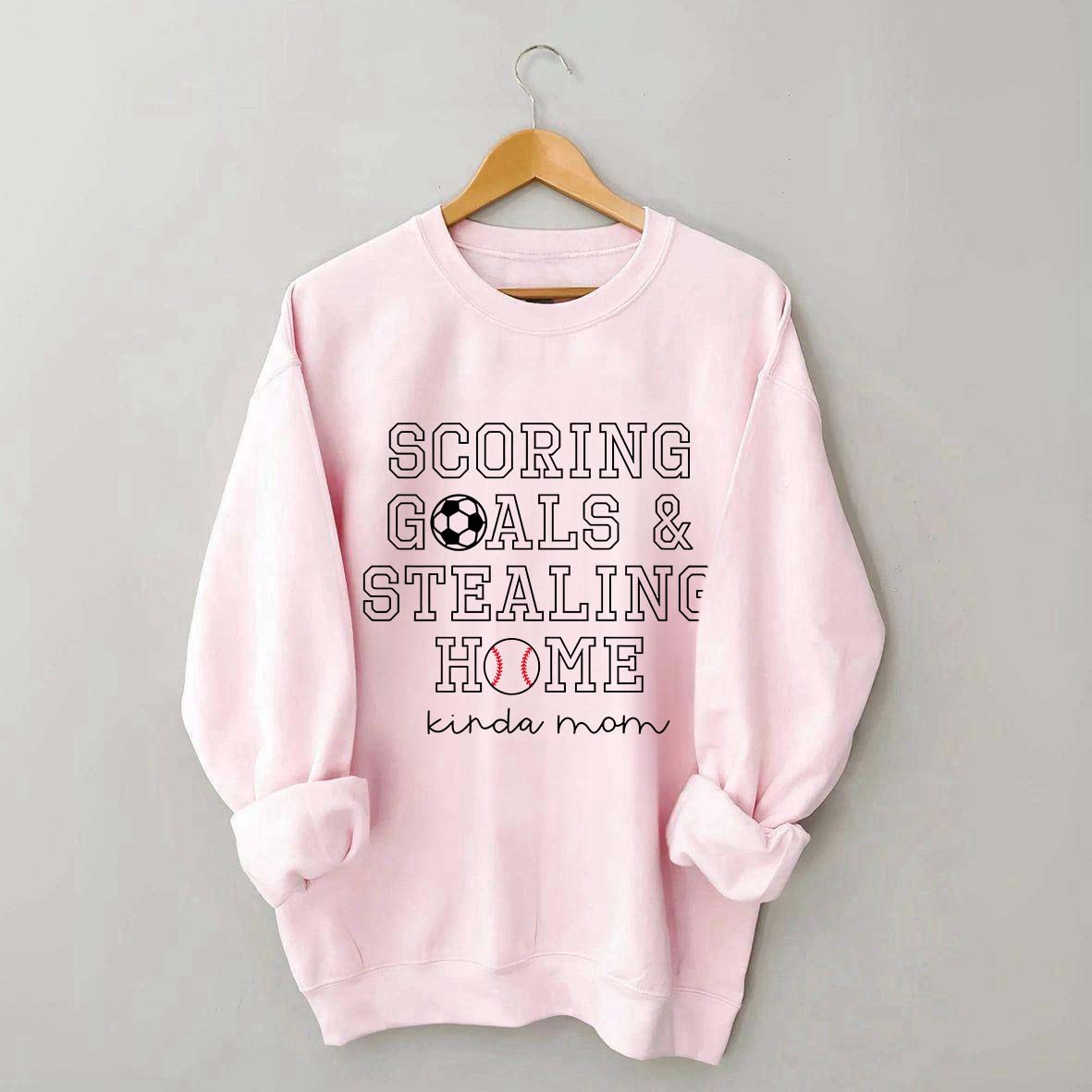 Soccer And Baseball Mama Sweatshirt