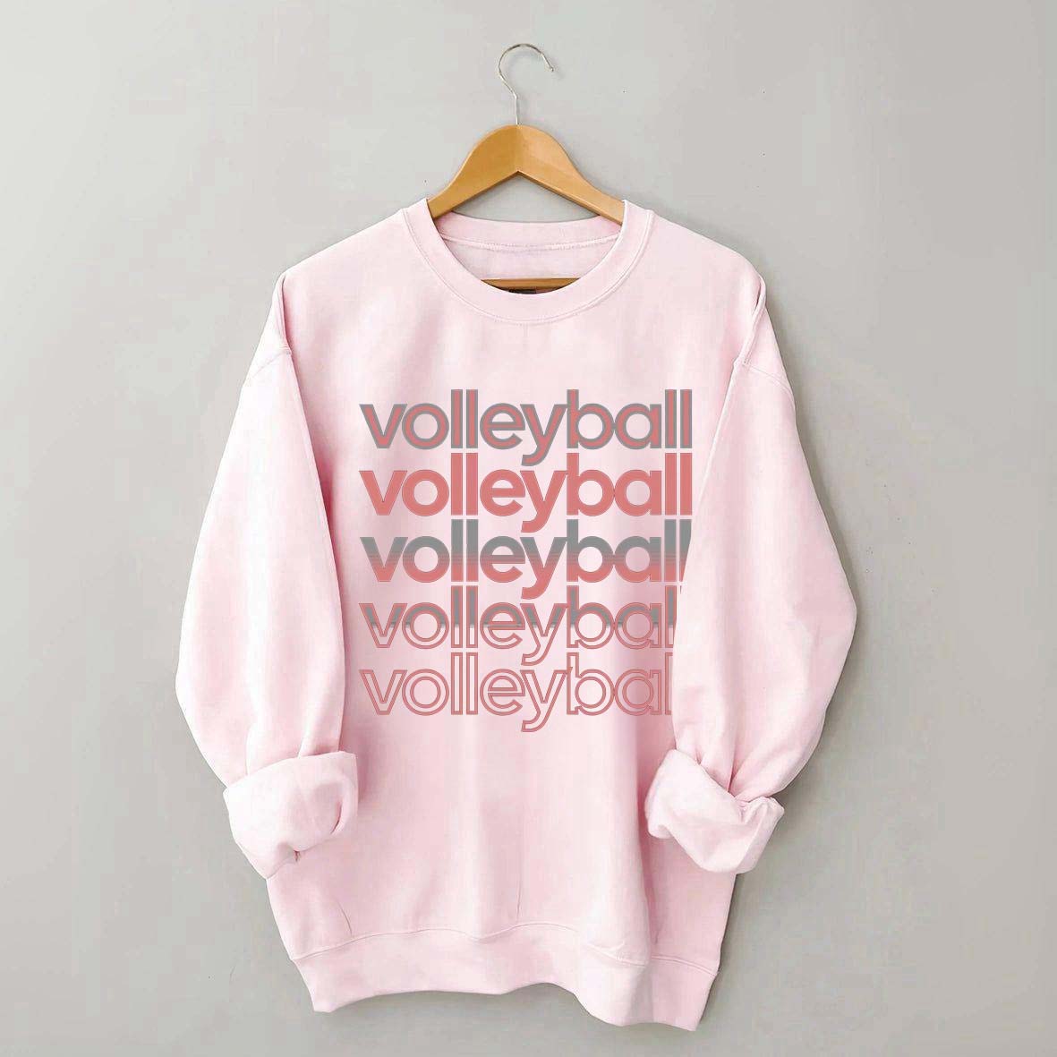 Cute Volleyball Retro Sweatshirt