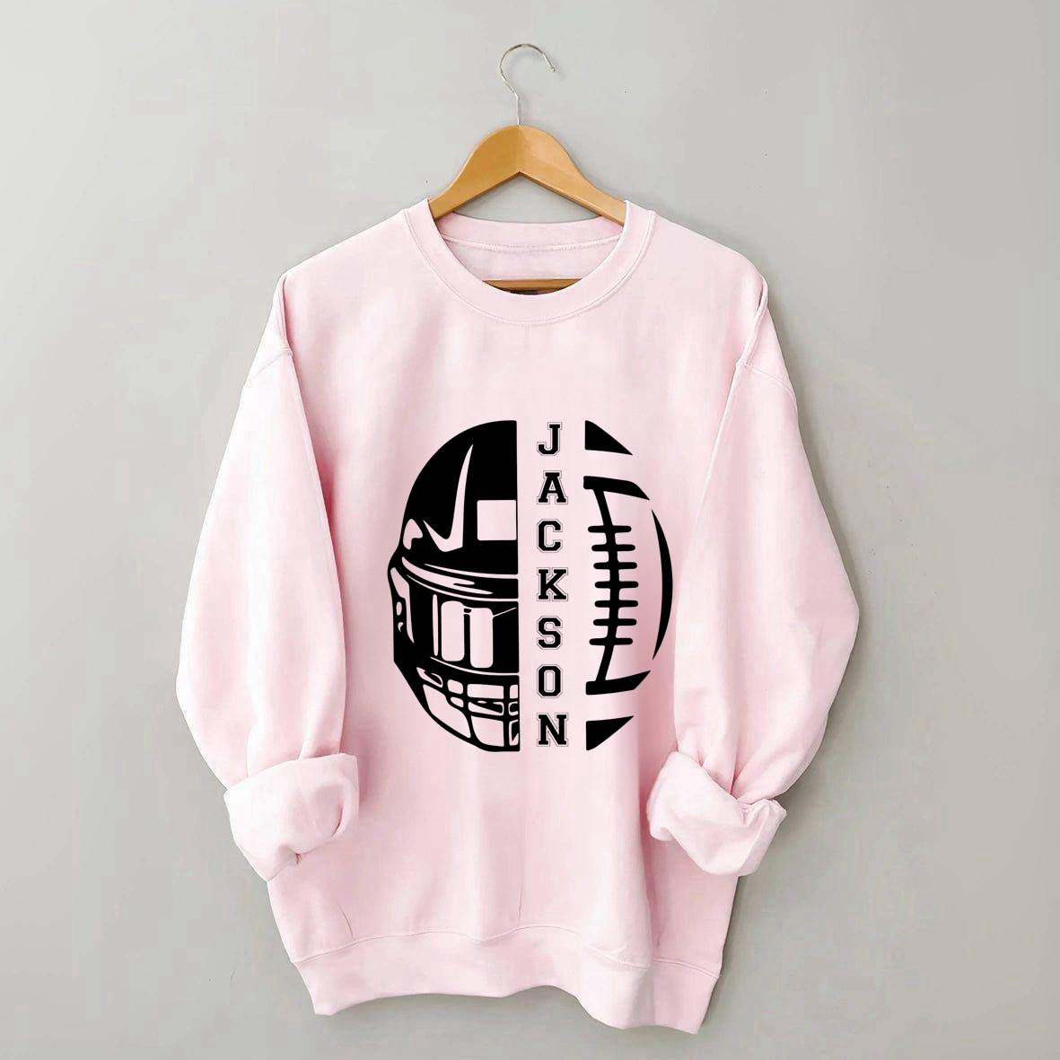 Personalized Football Season Mom Sweatshirt