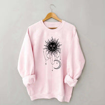 Widow's Bay Patricia Celestial Sun Moon Sweatshirt