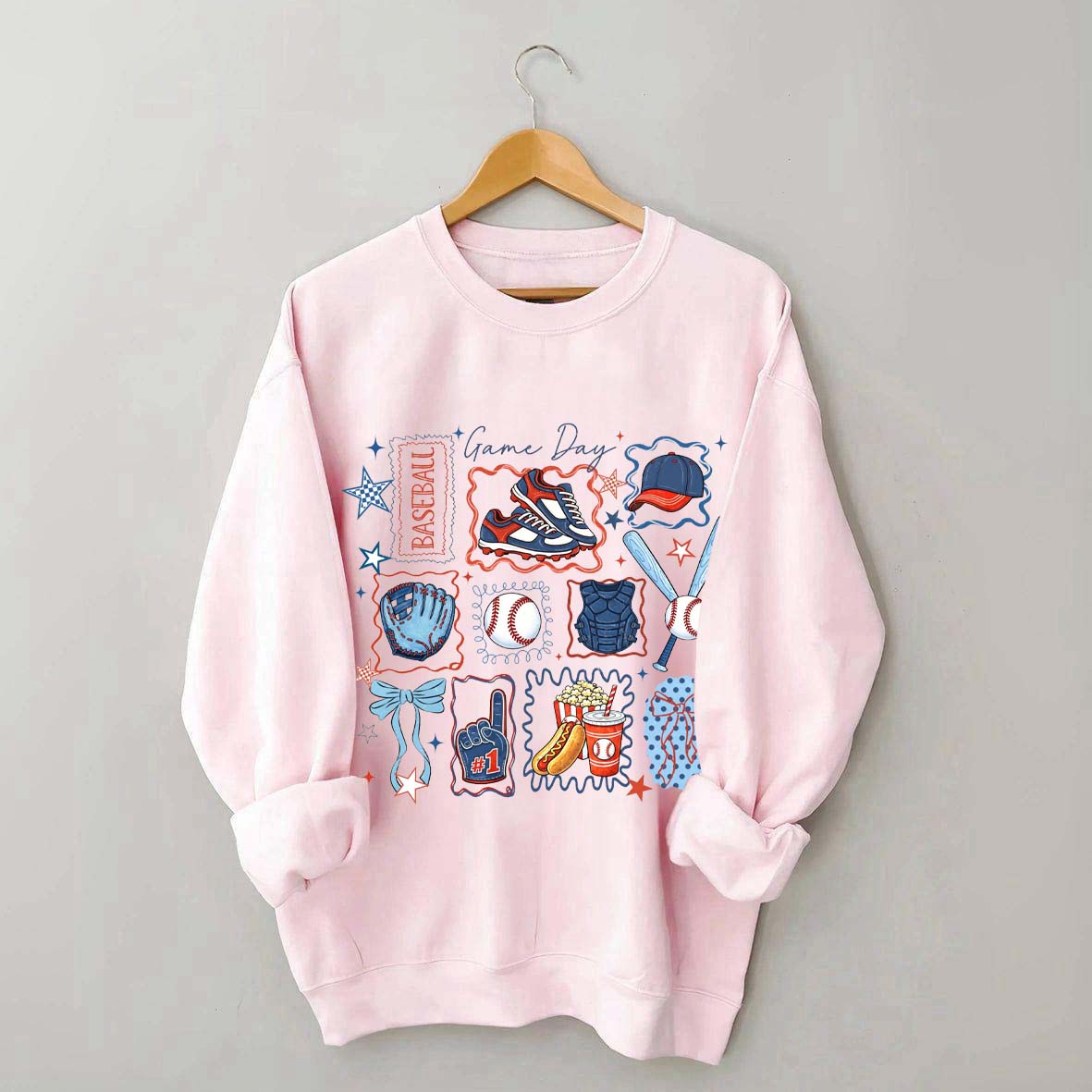 Baseball Game Day Season Lover Sweatshirt