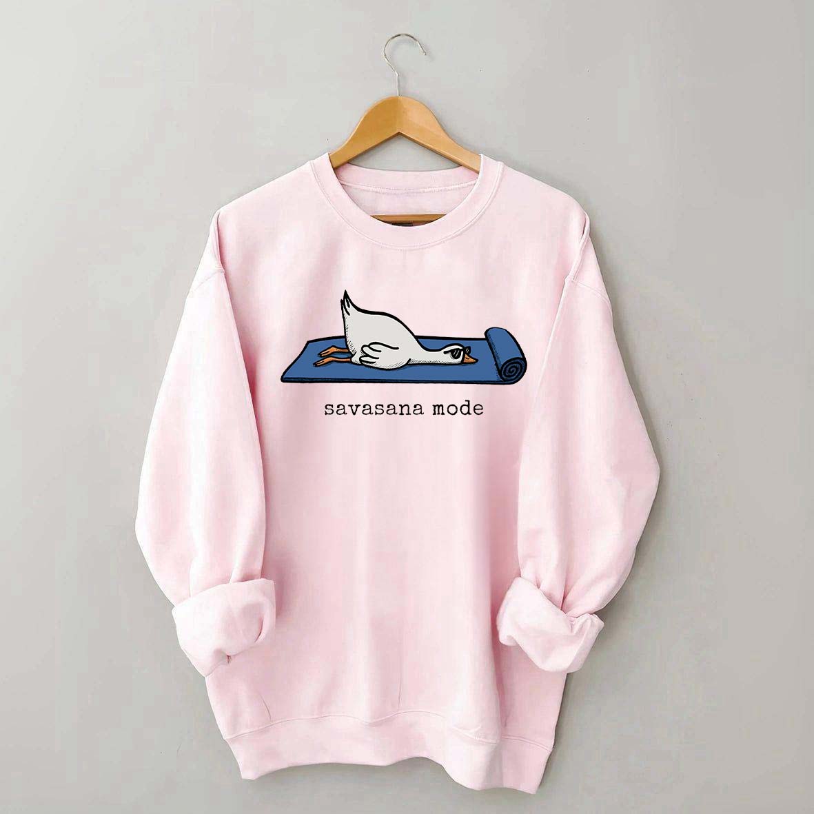 Silly Goose Yoga Savasana Mode Sweatshirt