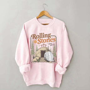Comfort Colors Rolling Stones Easter Sweatshirt