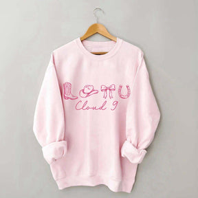Cloud 9 Coquette Cowgirl Sweatshirt