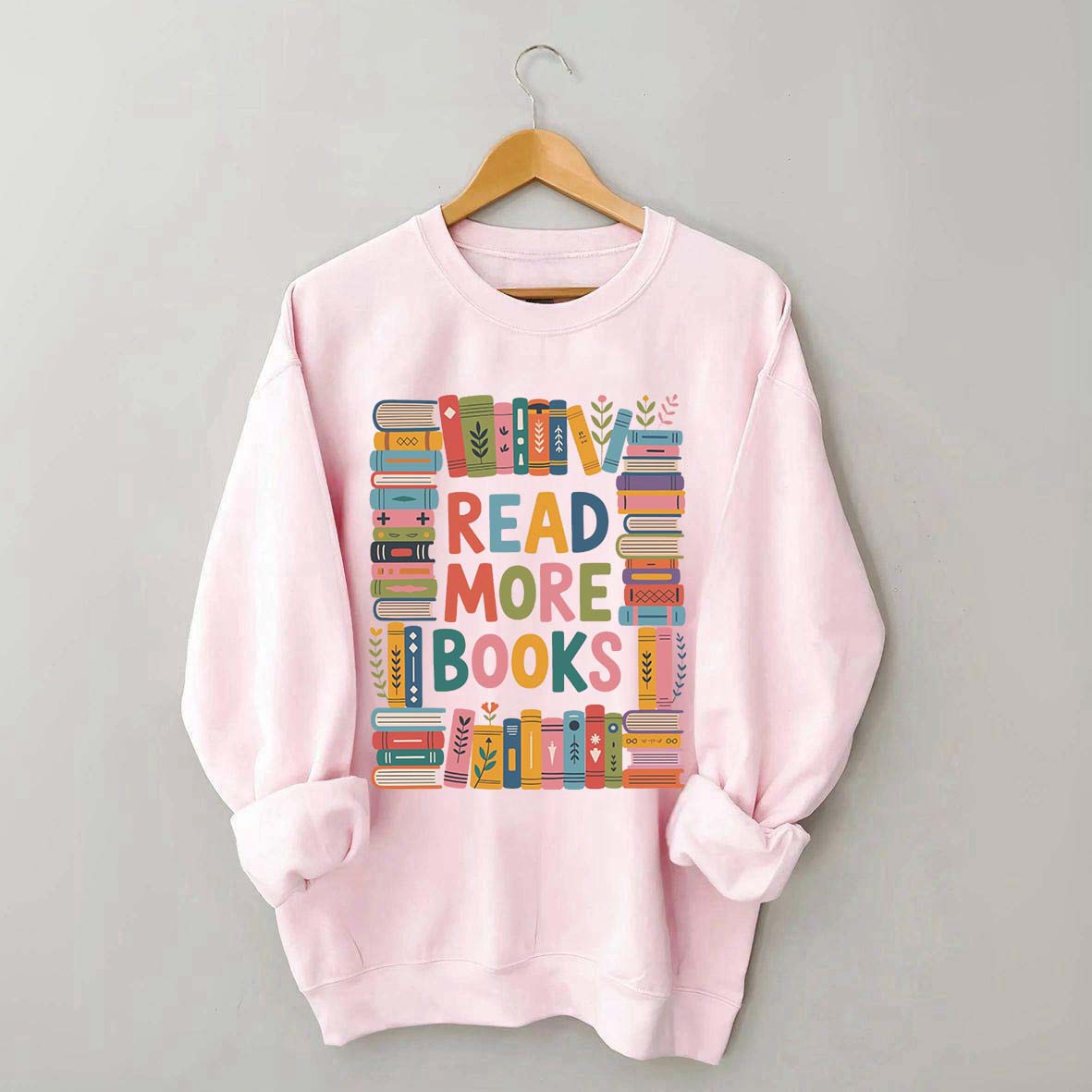 Read More Books Cute Librarian Sweatshirt