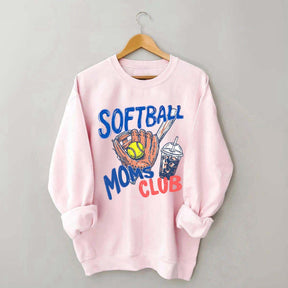 Softball Moms Club Sweatshirt