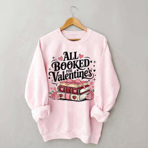 Book Lover Valentine Sweatshirt