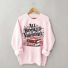 Book Lover Valentine Sweatshirt