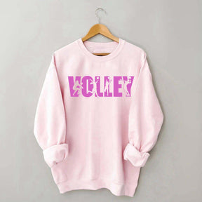 Beach Volley Frauen Volleyball Sport Sweatshirt