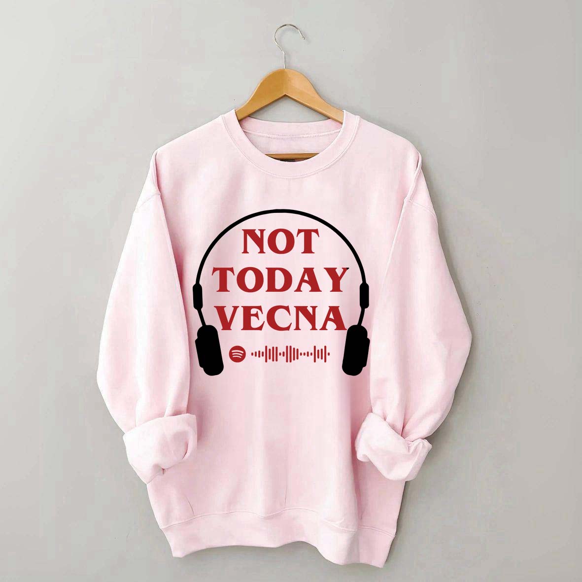 Not Today Vecna Stranger Sweatshirt