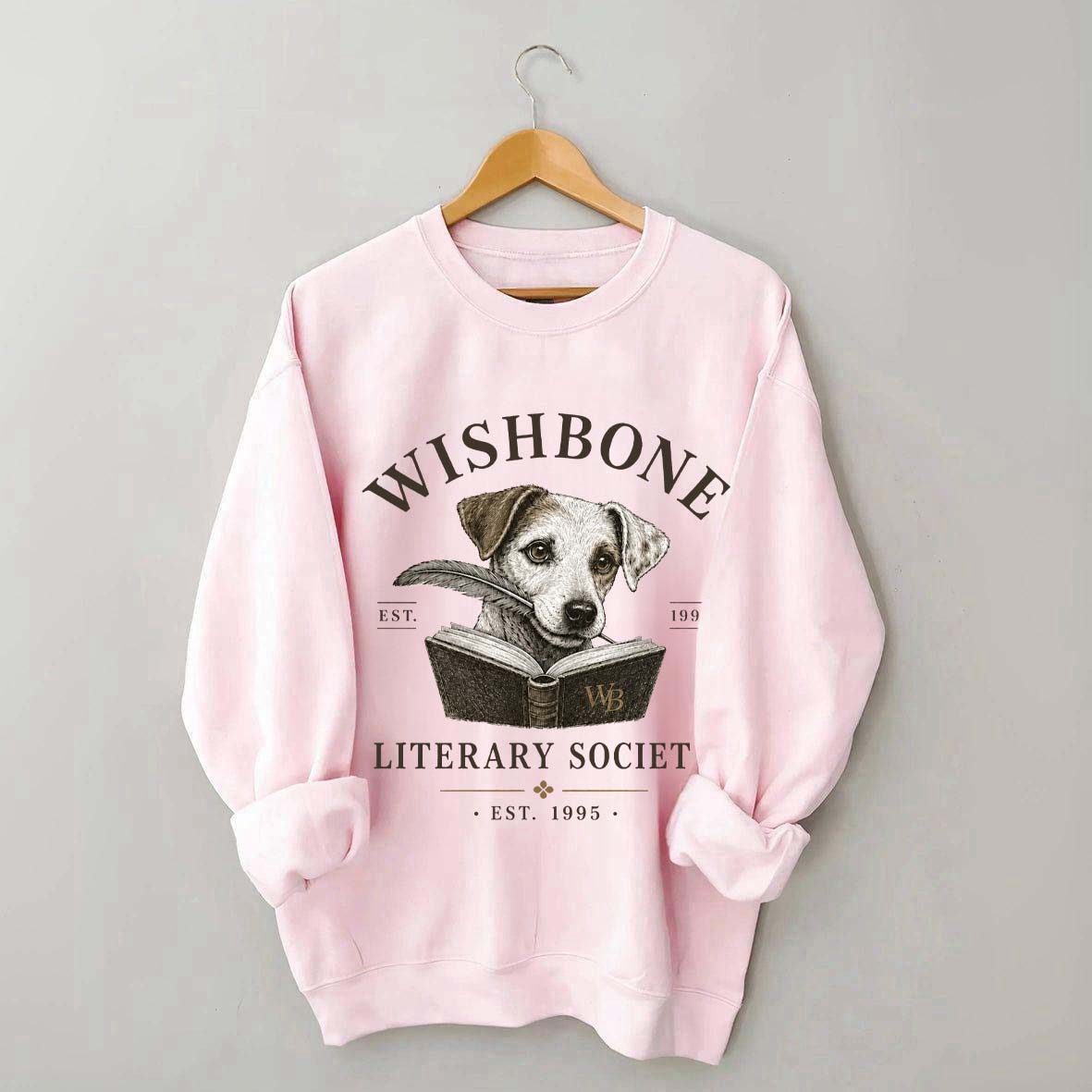 Wishbone Literary Society Nostalgia Dog Sweatshirt