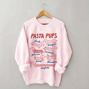 Comfort Colors Pasta Pups Dog Sweatshirt