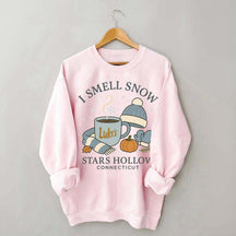 I Smell Snow Stars Hollow Sweatshirt