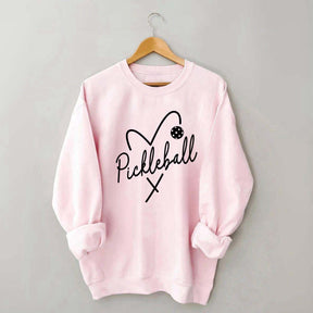 Pickleball Heart Sweatshirt