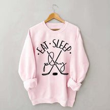 Eat Sleep Play Hockey Sweatshirt