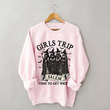 Retro Girls Trip Salem Sweatshirt