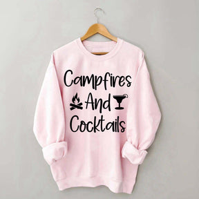 Campfires and Cocktails Sweatshirt