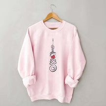 Heart Chakra Yoga Meditation Sweatshirt