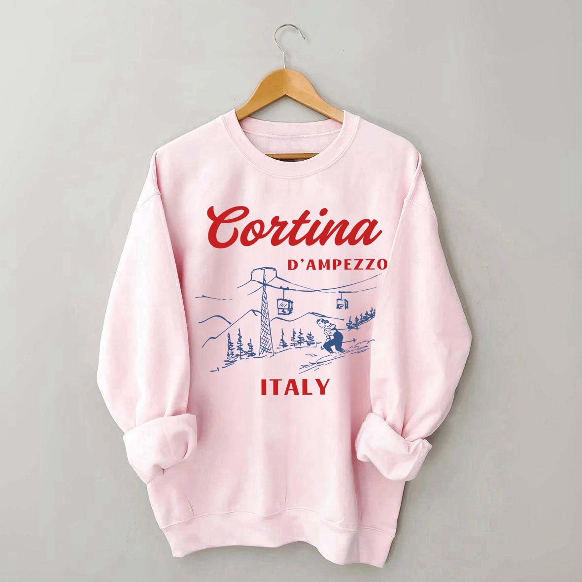 Cortina d'Ampezzo Ski Sweatshirt