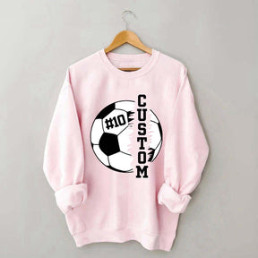 Custom Soccer Name & Number Sweatshirt