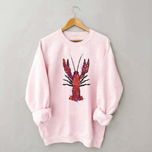 Watercolor Crawfish Sweatshirt