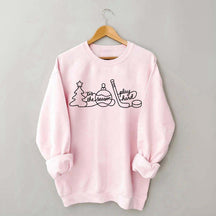 Hockey Mom Tis The Season Christmas Sweatshirt