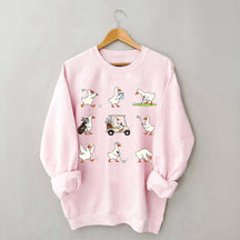 Funny Golf Goose Sweatshirt