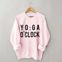 Yoga O'clock Funny Sweatshirt