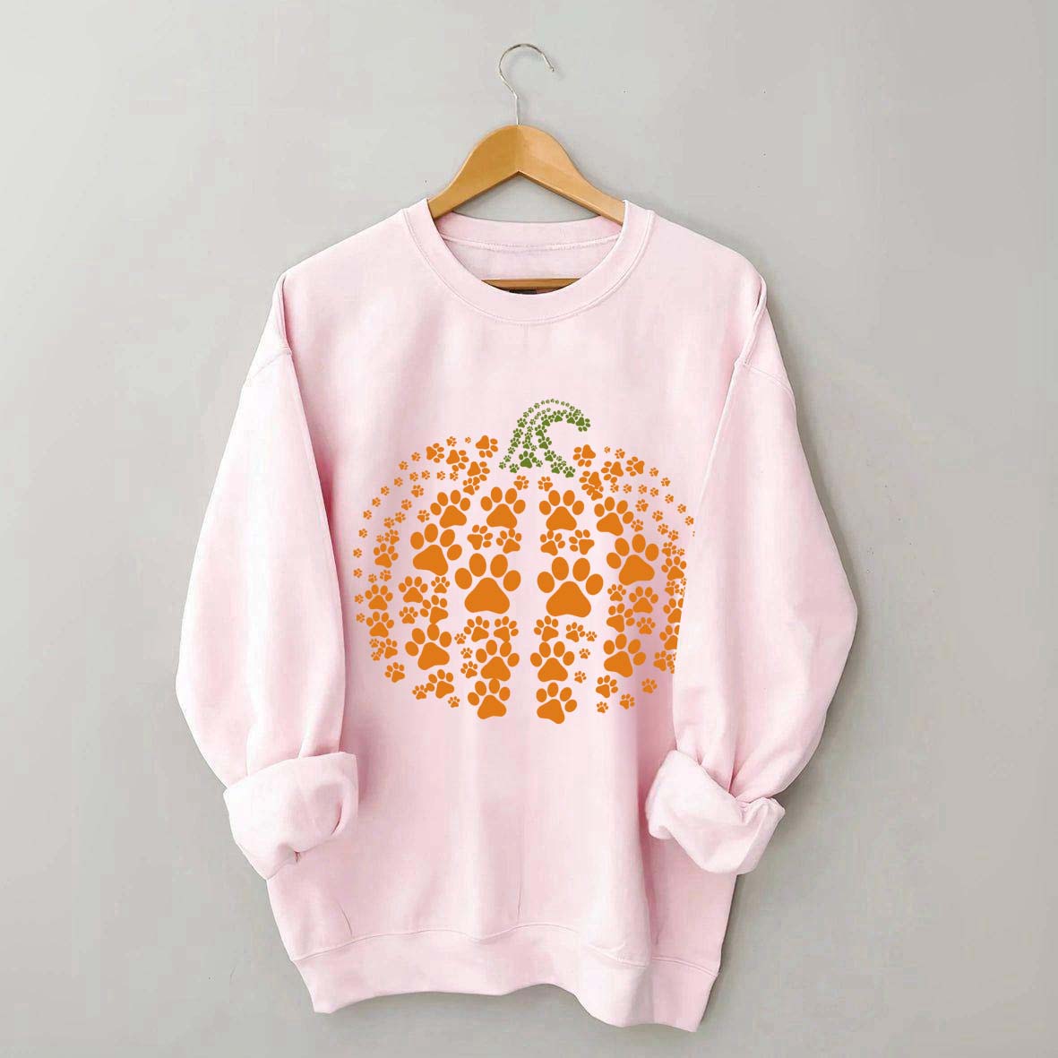Paw Pumpkin Halloween Dog Sweatshirt