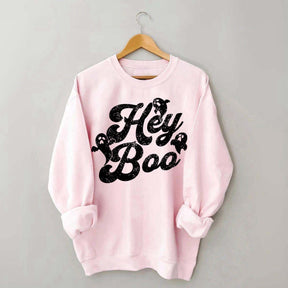 Retro Halloween Boo Sweatshirt