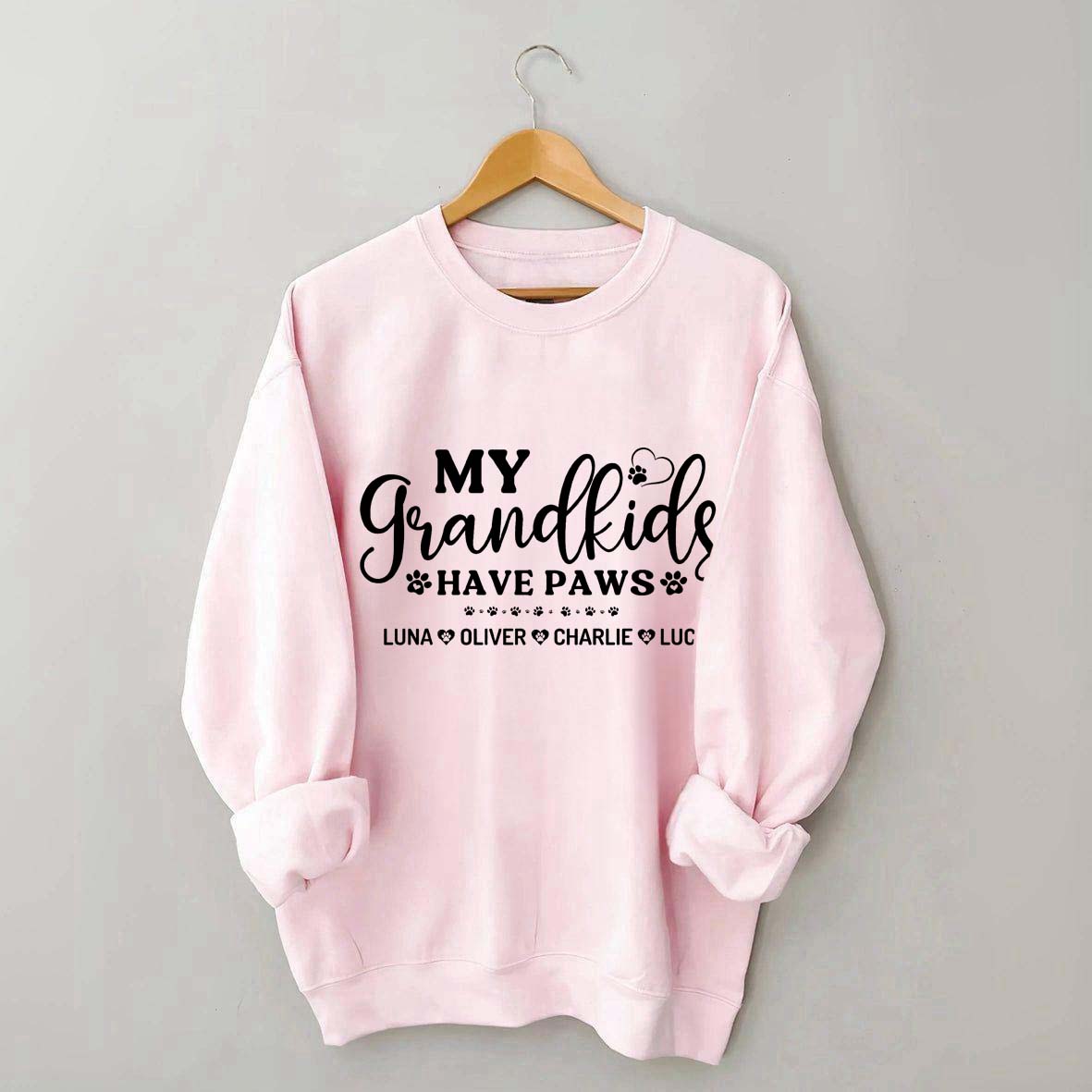 Personalized Fur Grandma Dog Sweatshirt